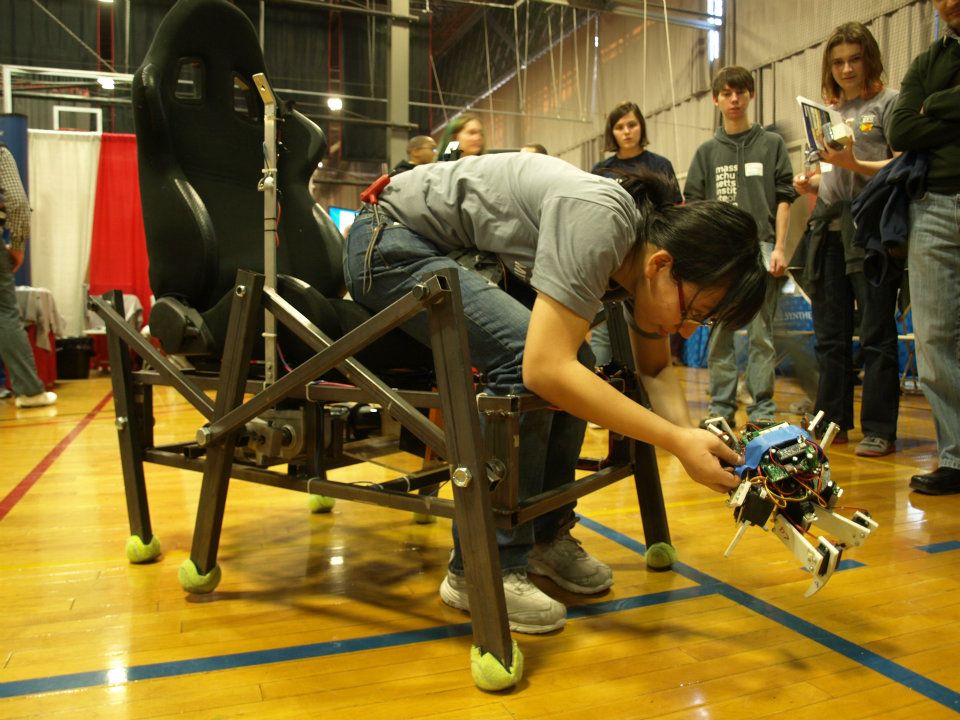 Rideable Hexapod