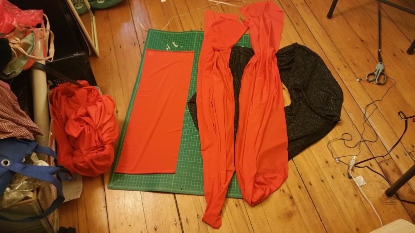 2nd sewing project, Infinity Dress -- only takes 4 pieces