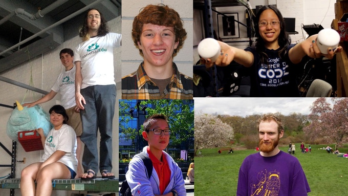 The NarwhalEdu team, with summer interns